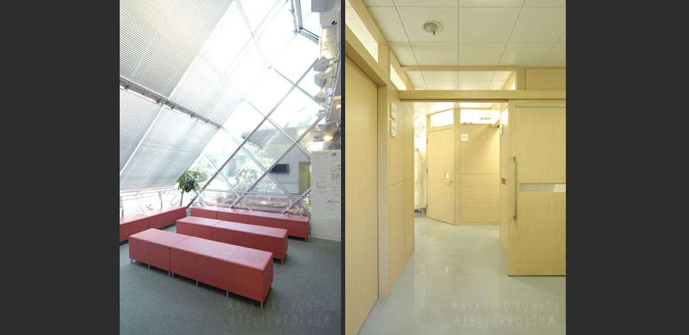 文京区の設計事務所、アトリエフォリウム一級建築士事務所が設計を行ったクリニック。